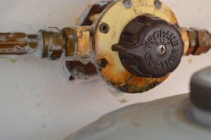 See the bubbles near the bottom?