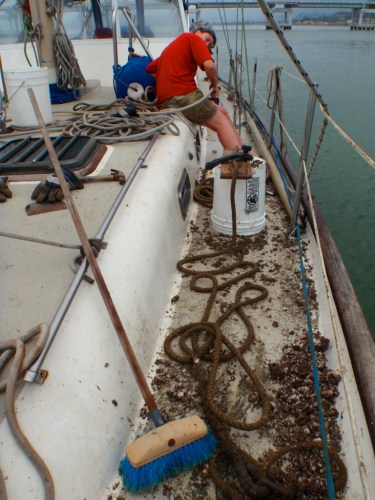 8 months in Ecuador and our lines need some serious cleaning!