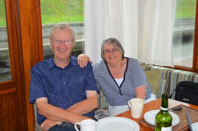 Mum & dad - home now in the UK