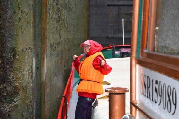 Raining when I am working the lines!