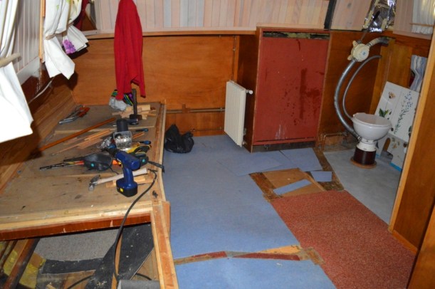 Our 'cabins' are gone!