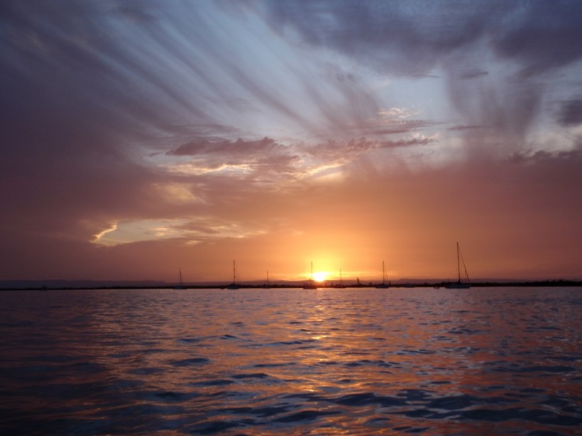 Did we all make it safely into this spectacular anchorage area?